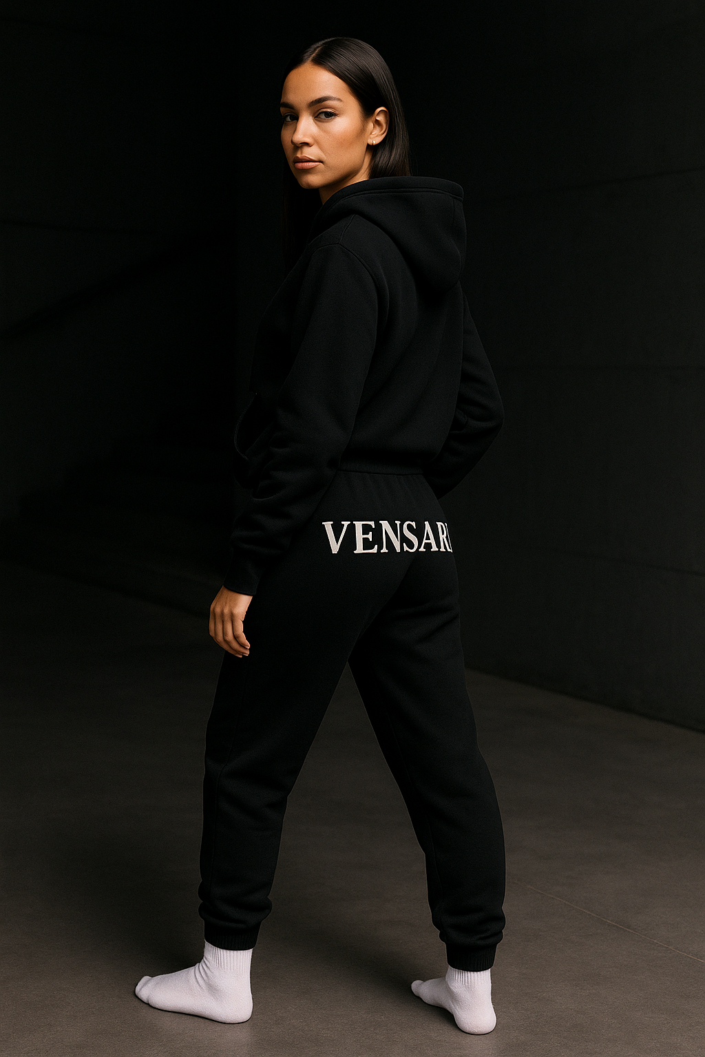 Women Black Sweatpants